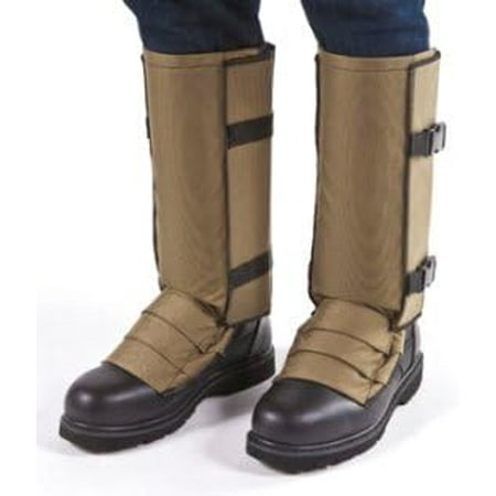 Crack Shot Snake Gaiters - Snake Bite Protection - Khaki Tan (Medium)...