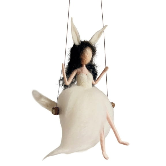 Fox Elf Needle Felting Kits for Starters Fairy DIY Craft Kit for Beginner Include Everything to Make