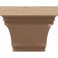 thumbnail image 2 of 7"W x 14"D x 7"H Wide Pescadero Rough Cedar Woodgrain TimberThane Corbel, Primed Tan, 2 of 6