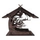 thumbnail image 1 of 1 Uds. Comedero de madera para pájaros al aire libre, casa para pájaros, comedero para pájaros, alimentador de vida silvestre, colgante para exteriores, decoración de jardín alim JM JM, 1 of 5