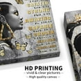African American Wall Art Black Queen Canvas Print Painting Picture