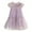r-398Purple138, variant on MEZZALL Toddler Girls Fly Sleeve Star Moon Sequin Dress Dance Party Ruffles Dresses Soft Kids Crew Neck Solid Color Child Sundress