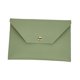 thumbnail image 3 of Bolsas organizadoras de maquillaje, tipo sobre, tipo cartera, tipo clutch, para mujer, para brochas de maquillaje. Verde, 3 of 9