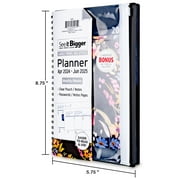 See It Bigger Monthly/Weekly Planner, April 2024 - June 2024 (5.75 " x 8.75")