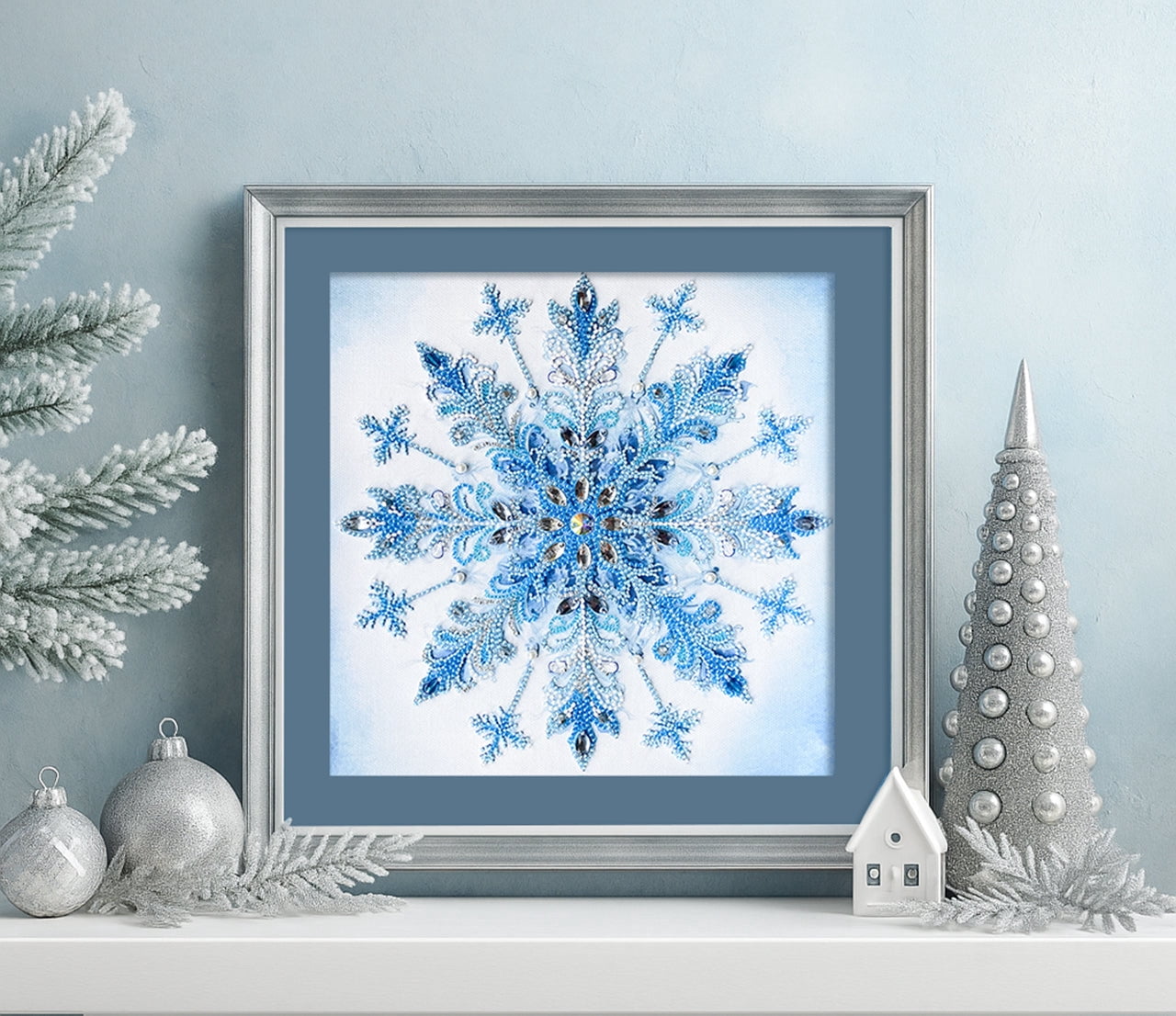 Bead Embroidery Kit - Frost patterns AB-963