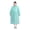 Mint Green, variant on HASACHYL EVA Lightweight Rain Poncho - Waterproof Reusable Raincoat for Outdoor Travel, Hiking, Camping, Emergency, Festival, Commuting, Portable Packable
