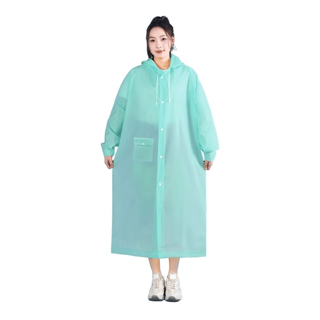 Vwrxbz Imperméable Portable Léger Randonnée Voyage Poncho de Pluie Réutilisable