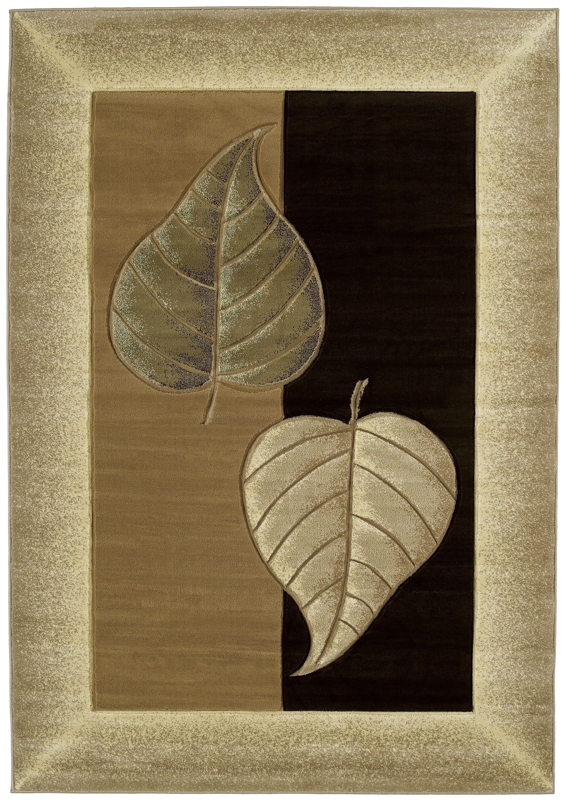 United Weavers Charlize Aspen Modern Chocolate Woven Polypropylene Area Rug or Runner