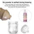 thumbnail image 4 of Dispensador de fórmula, apilable, portátil, dispensador de leche en polvo para bebés y niños y contenedor de almacenamiento de refrigerios, 4 of 5