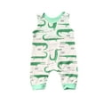 thumbnail image 1 of Fortune Combinaisons Sans Manches en Coton pour Bébés Filles Garçons 0-3 Ans, 1 of 5