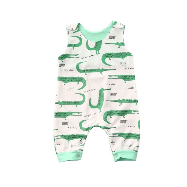 Fortune Combinaisons Sans Manches en Coton pour Bébés Filles Garçons 0-3 Ans