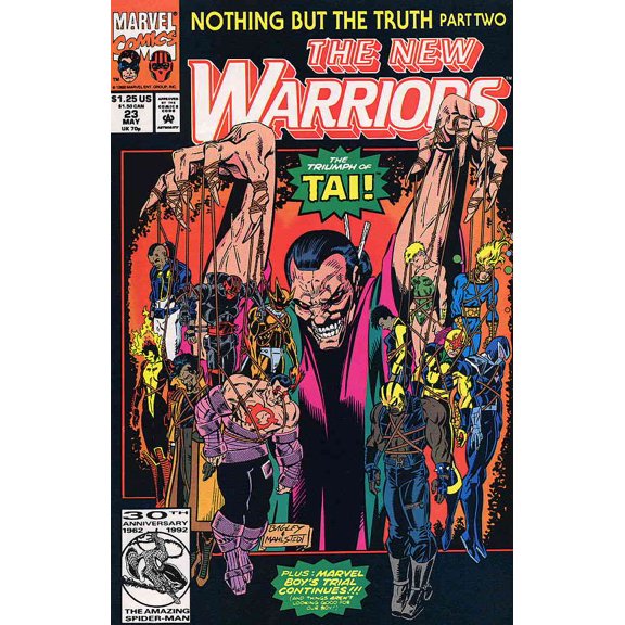 New Warriors, The #23 VF ; Marvel Comic Book