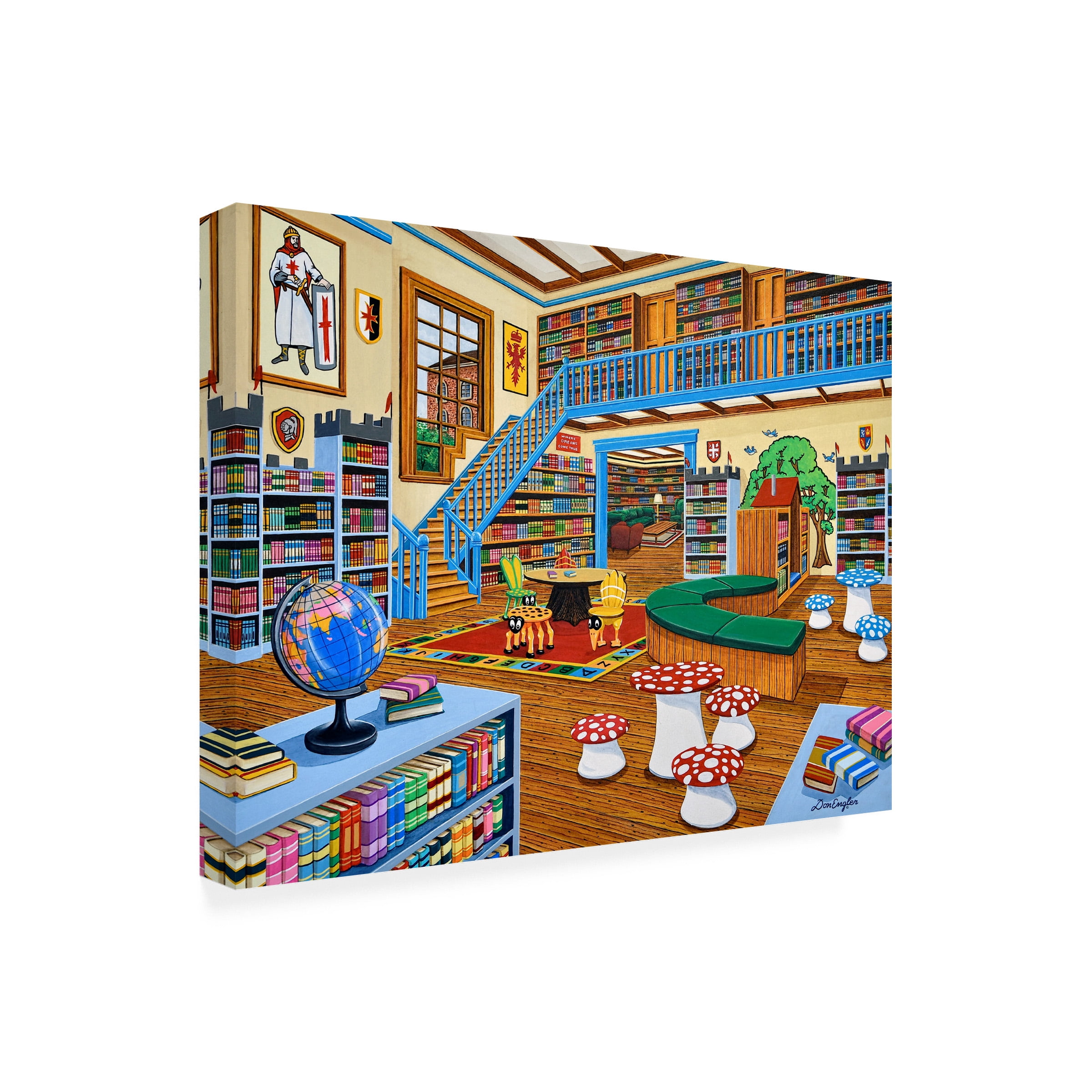 Don Engler 'Adventure Awaits' Canvas Art
