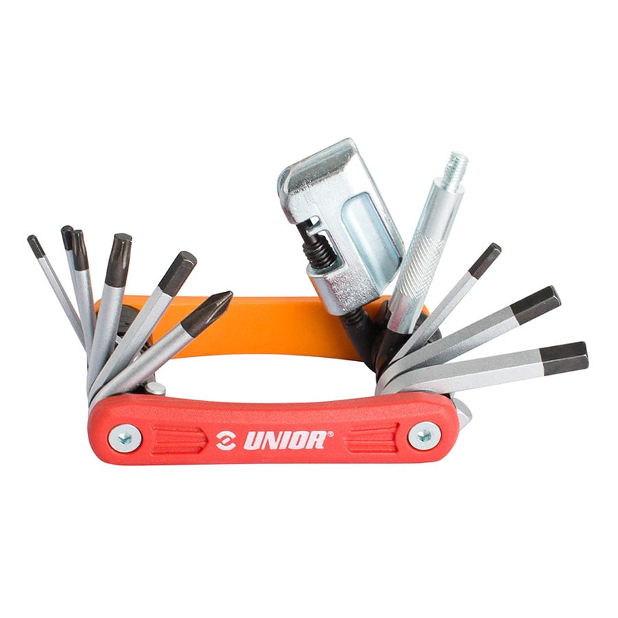 Unior EURO13 Multi-Tools Number of Tools: 13, Red/Orange