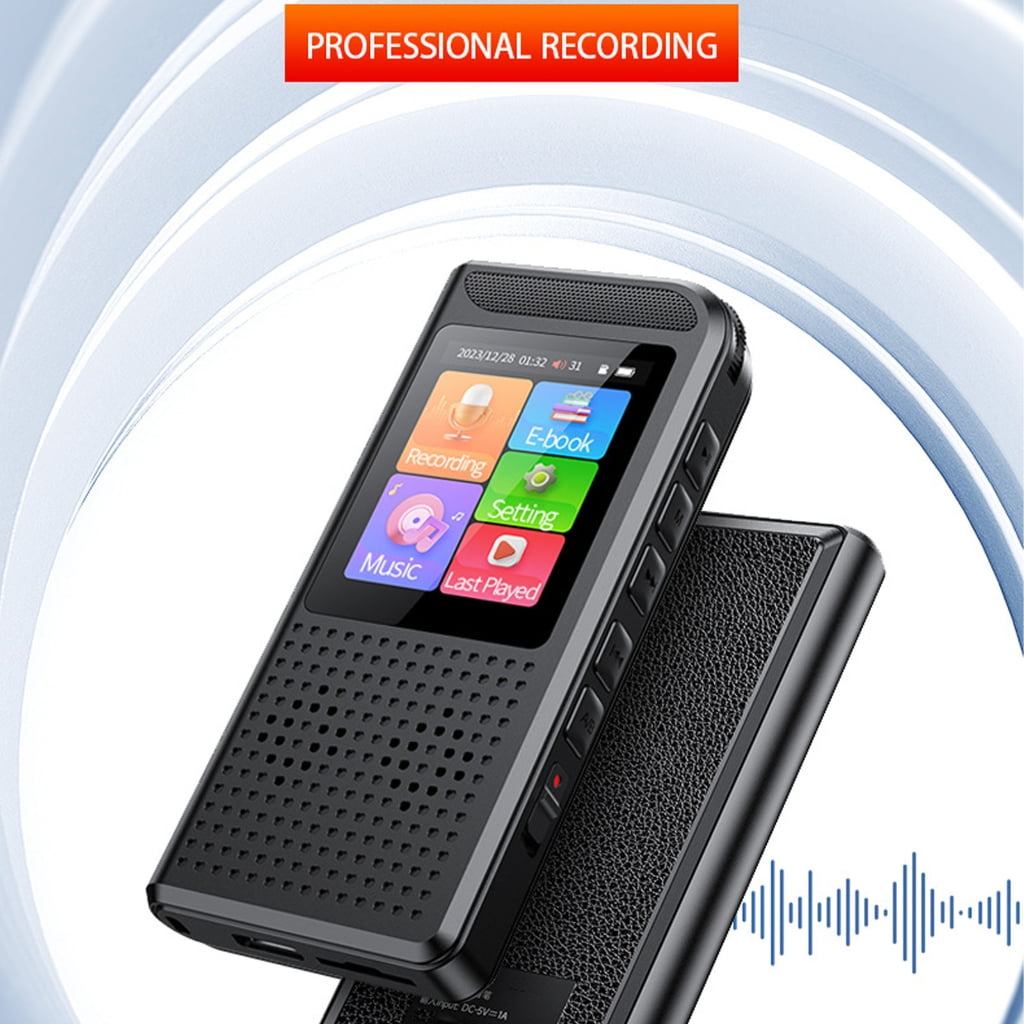 Miiottaa Digital Voice Recorders Clear Sound Recording Device Noise Reduction Voice Record