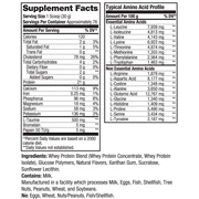 Prolab Nutrition Advanced Essential Whey Protein Powder – Vanilla Donut, 5lb Tub, 21g Protein, 5g BCAAs, 1g Sugar