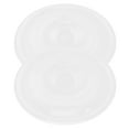 thumbnail image 3 of 2pcs Plastic Trash Can Lids Round Trash Can Replacement Cover Heavy-Duty Garbage Can Lid For Outdoor Trash Can Rounded Smooth Plastic Lid, 3 of 6