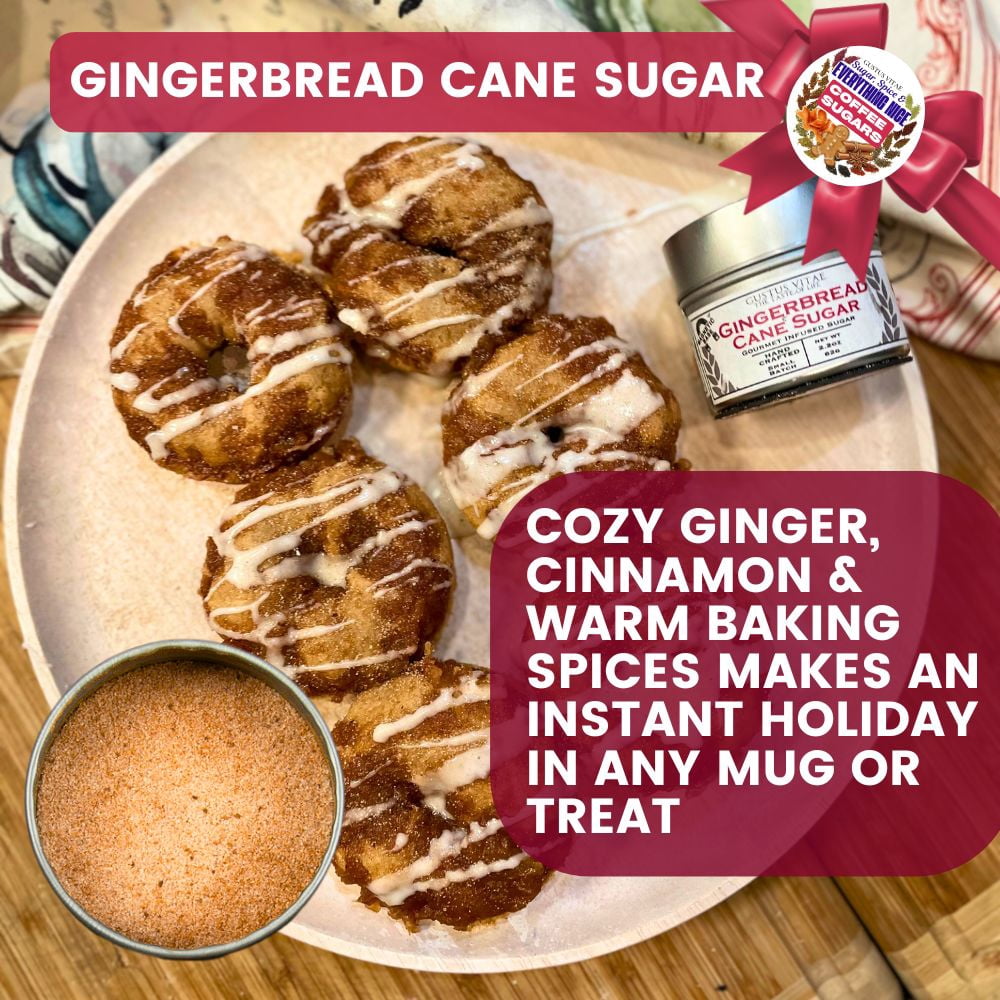 Coffee Sugars: Sugar, Spice & Everything Nice | Gift Pack Set of 3  | Gustus Vitae
