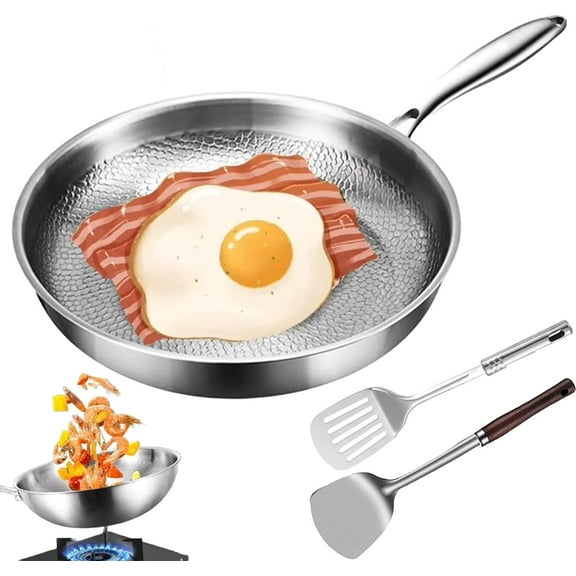 Tipanexi Titanium Pan Pro with Lid, 2026 New Titaniums Frying Pans for Cooking Non Stick