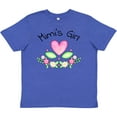 thumbnail image 3 of Inktastic Mimi's Girl- Heart Flowers Youth T-Shirt, 3 of 5