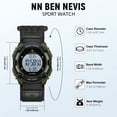 thumbnail image 4 of Men's Digital Sports Watch with Electronic Movement & Nylon Strap - Perfect Gift for Man Birthday Gifts, 4 of 8