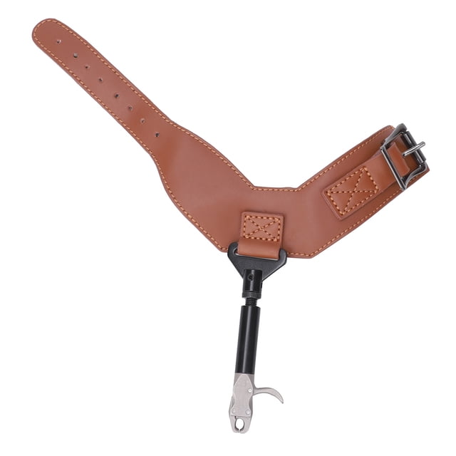 Correa de muñeca JadeshayMX de Piel de Vaca para Tiro con Arco Ajustable