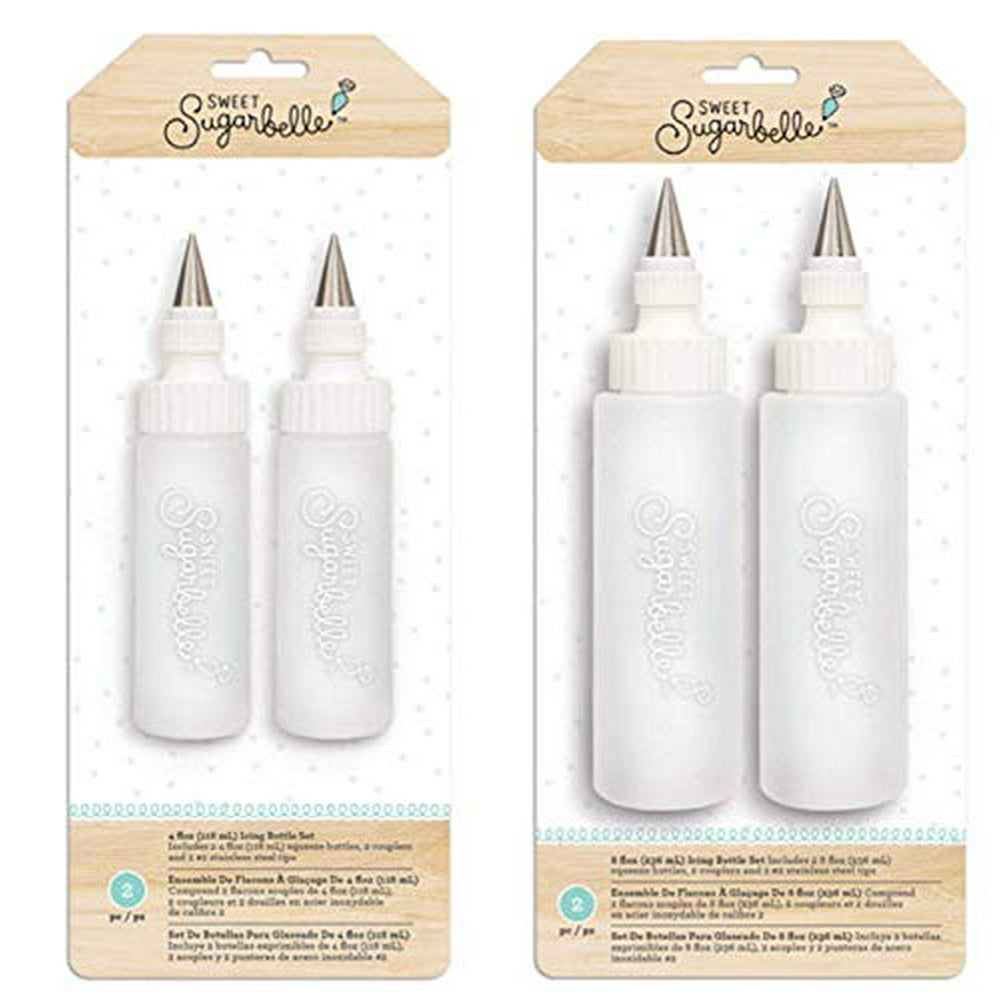 Sweet Sugarbelle Cookie Icing Bottles 4 Ounce & 8 Ounce Squeeze