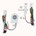 thumbnail image 5 of CSYANXING Seamless Integration Fan Motor for Whirlpool WRX986SIHZ02 Food Fresh & Beverages Cold, 5 of 7