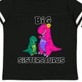thumbnail image 4 of Inktastic Big Sistersaurus Girls Toddler T-Shirt, 4 of 5