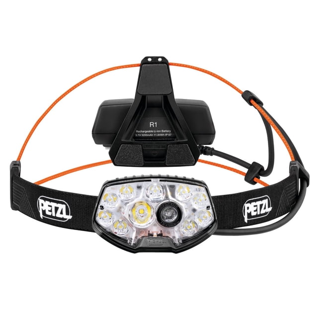 Linterna frontal PETZL NAO RL 1500 lúmenes con iluminación reactiva