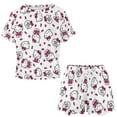 thumbnail image 3 of Hello Kitty Women Pajamas Set Loungewear Sleepwear 2 Piece PJ Sets, 3 of 7