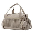 thumbnail image 2 of Yinanstore Diaper Bag Lightweight Large Capacity Shoulder Bag for Nurses Women Work Gym Brown, 2 of 8