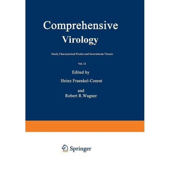 Comprehensive Virology Newly Characterized Protist and Invertebrate Viruses, Book 12, (Paperback)
