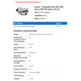 thumbnail image 2 of Starter - Compatible with 2007 GMC Sierra 2500 HD Classic 6.0L V8, 2 of 2