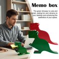 thumbnail image 4 of ZOUBAOQ High-end Desktop Memo Green Dinosaur Clip Business Card Funny Organizer Decor Storage Note Message Pad Note Message Note Note Note Message Message Message Message Note Pad Message Message Mess, 4 of 8