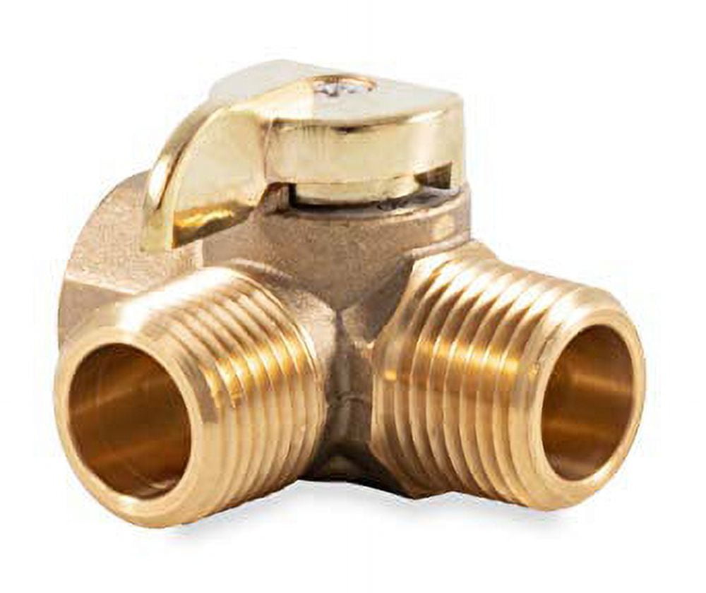 Camco 37463 3-Way Bypass Valve Replacement - For RV Water Heater Bypass Kits