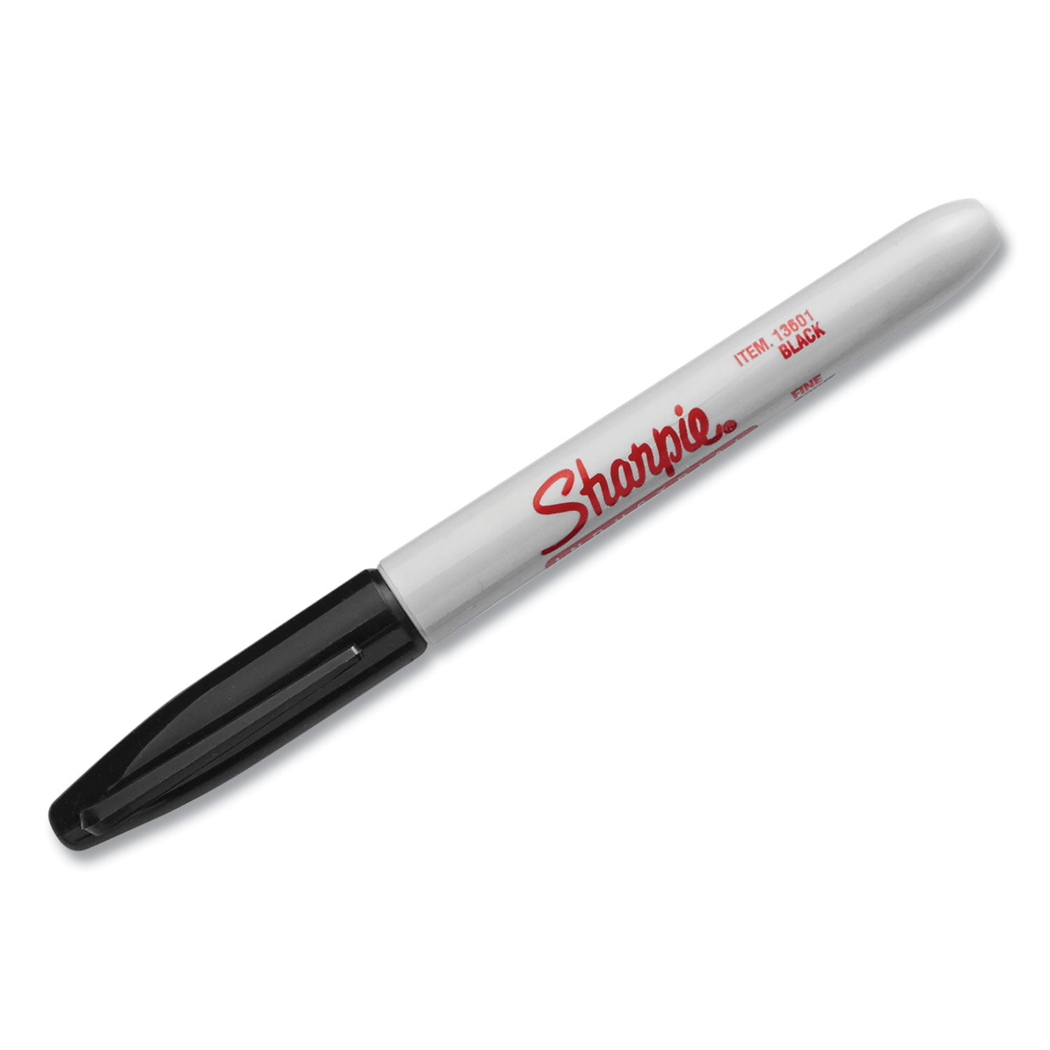 1PC Sharpie Industrial Permanent Marker, Fine Bullet Tip, Black, Dozen