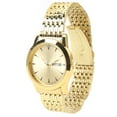 thumbnail image 1 of Montre Homme Quartz Commercial Double Date Élégante Classique Quartz Acier Inoxydable Montre Habillée Or,QuartzMenWatch,QuartzWatch, 1 of 5