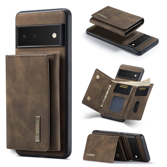 Funda Cartera Oidealo para Google Pixel 6 Pro de Cuero Magnética
