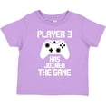 thumbnail image 3 of Inktastic Player 3 Has Joined the Game Boys or Girls Toddler T-Shirt, 3 of 5