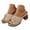 Khaki, variant on Mostsola Sandals for Women 2025 Boho Dress Shoes Backless Heels Summer Casual Slip on Shoes Pumps