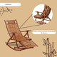 thumbnail image 2 of Silla Mecedora De Bambú Komfort, 2 of 4