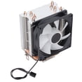 thumbnail image 3 of Ventiladores de refrigeración de CPU de computadora RGB 90 mm 3 pines 4 tubos de calor Operación silenciosa Plug and Play Ventilador de CPU Ventilador único, 3 of 10