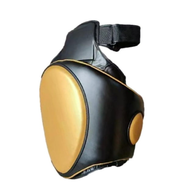 Lipstore Boxing Curved Thigh Pad Training Aid Kickboxing Practicing Punching Bag Kick right black