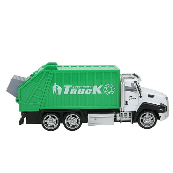 Coche de juguete 1:42 Higoodz Modelo de coche Camión de basura Aleación Tracción trasera