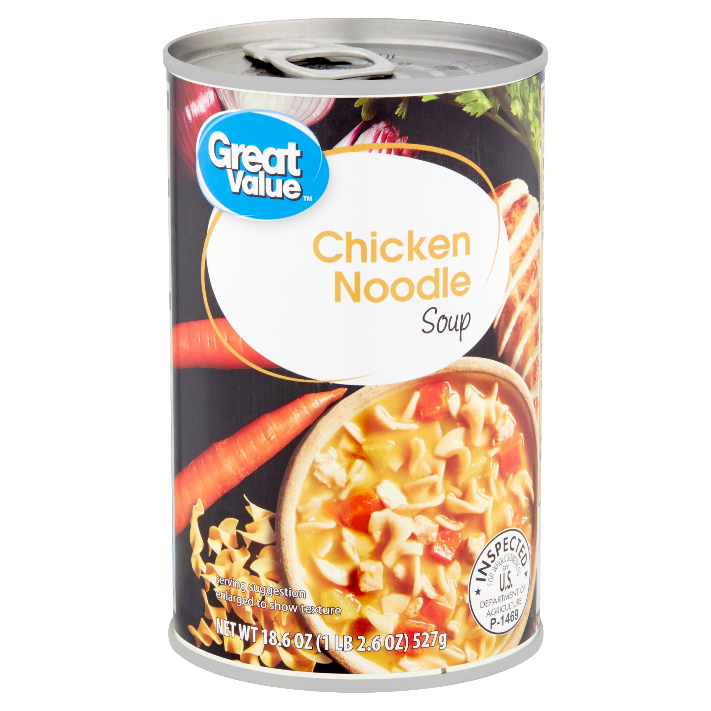 Great Value Chicken Noodle Soup, 18.6 oz
