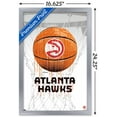 thumbnail image 3 of NBA Atlanta Hawks - Drip Basketball 21 Wall Poster, 14.725" x 22.375", Framed, 3 of 3