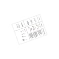 thumbnail image 2 of relayinert Lashes Training Exercise Extension Exercise Book Eyelash Chart Training white, 2 of 6