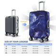thumbnail image 2 of Multi-Size Suitcase Protective Cover Full Range Double Stitching Invisible Zipper For Travel Business Blueviolet Marble_4 X-Large, 2 of 8