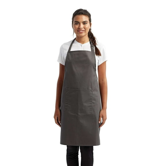 Artisan Collection by Reprime RP154 Unisex 'Colours' Sustainable Pocket Bib Apron
